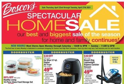 Boscov's Weekly Ad Flyer April 22 to April 27