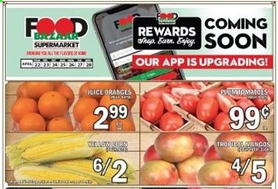 Food Bazaar (CT, NJ, NY) Weekly Ad Flyer April 22 to April 28