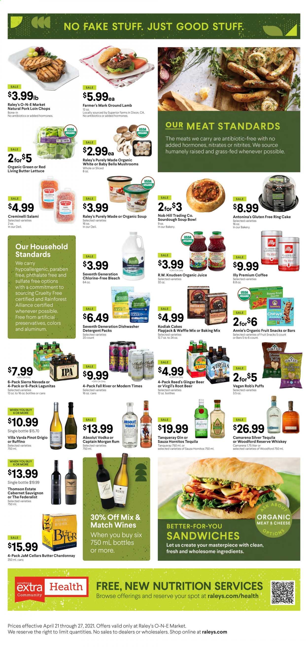 Raley's Weekly Ad Flyer April 21 to April 27
