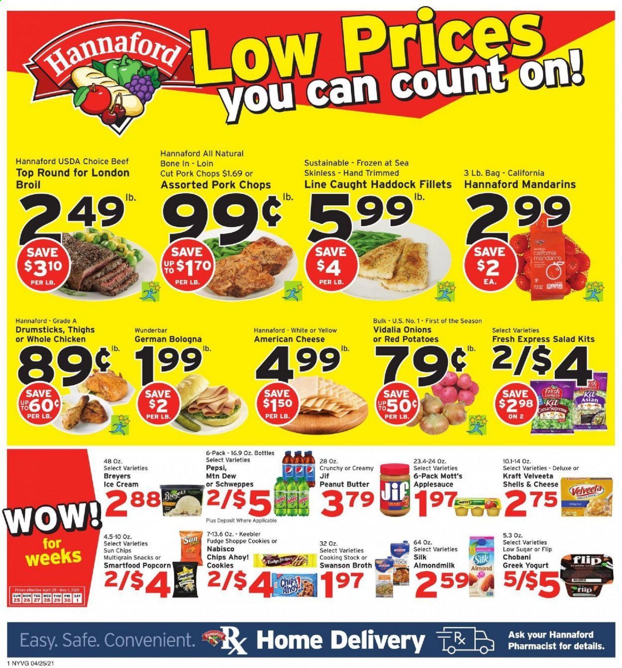 Hannaford (NY) Weekly Ad Flyer April 25 to May 1