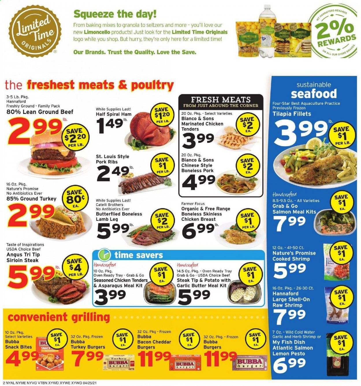 Hannaford (NY) Weekly Ad Flyer April 25 to May 1