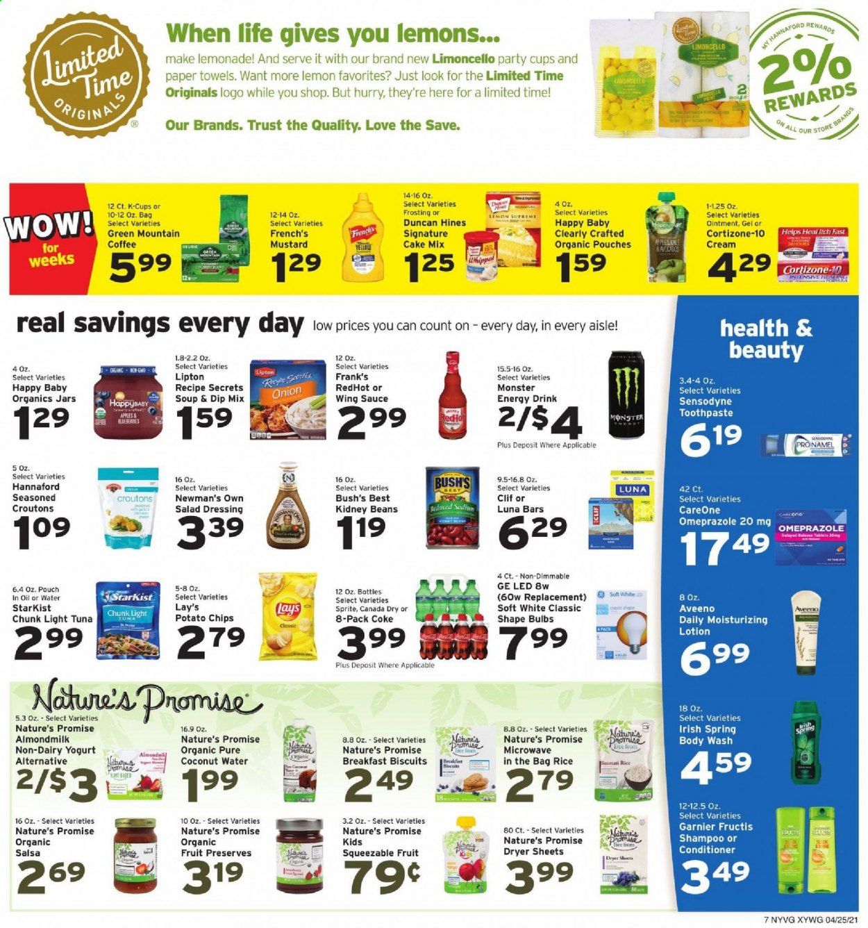 Hannaford (NY) Weekly Ad Flyer April 25 to May 1
