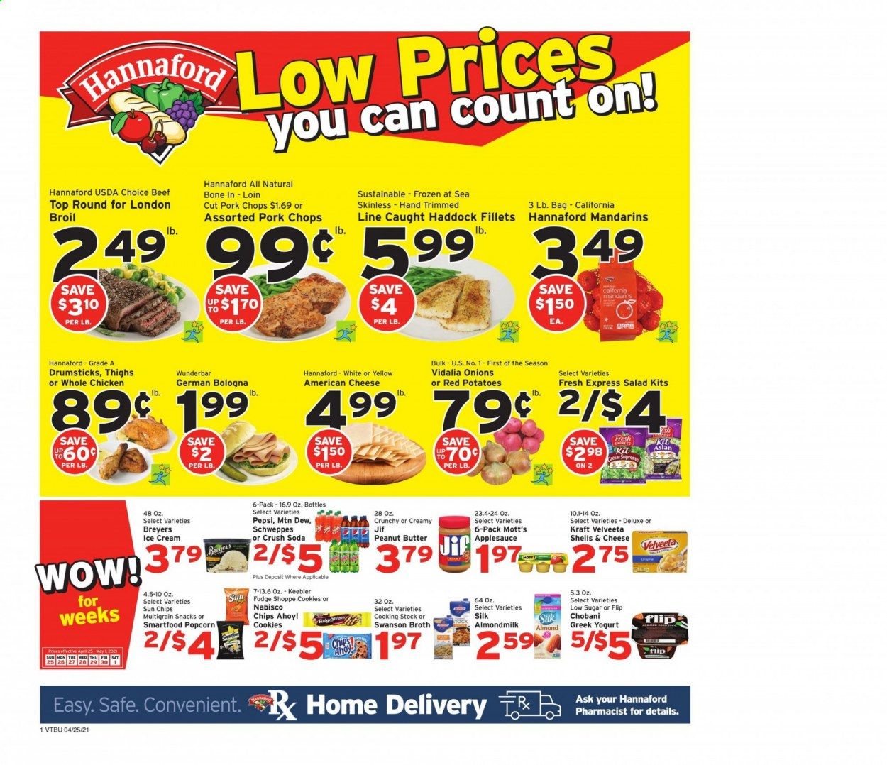 Hannaford (VT) Weekly Ad Flyer April 25 to May 1