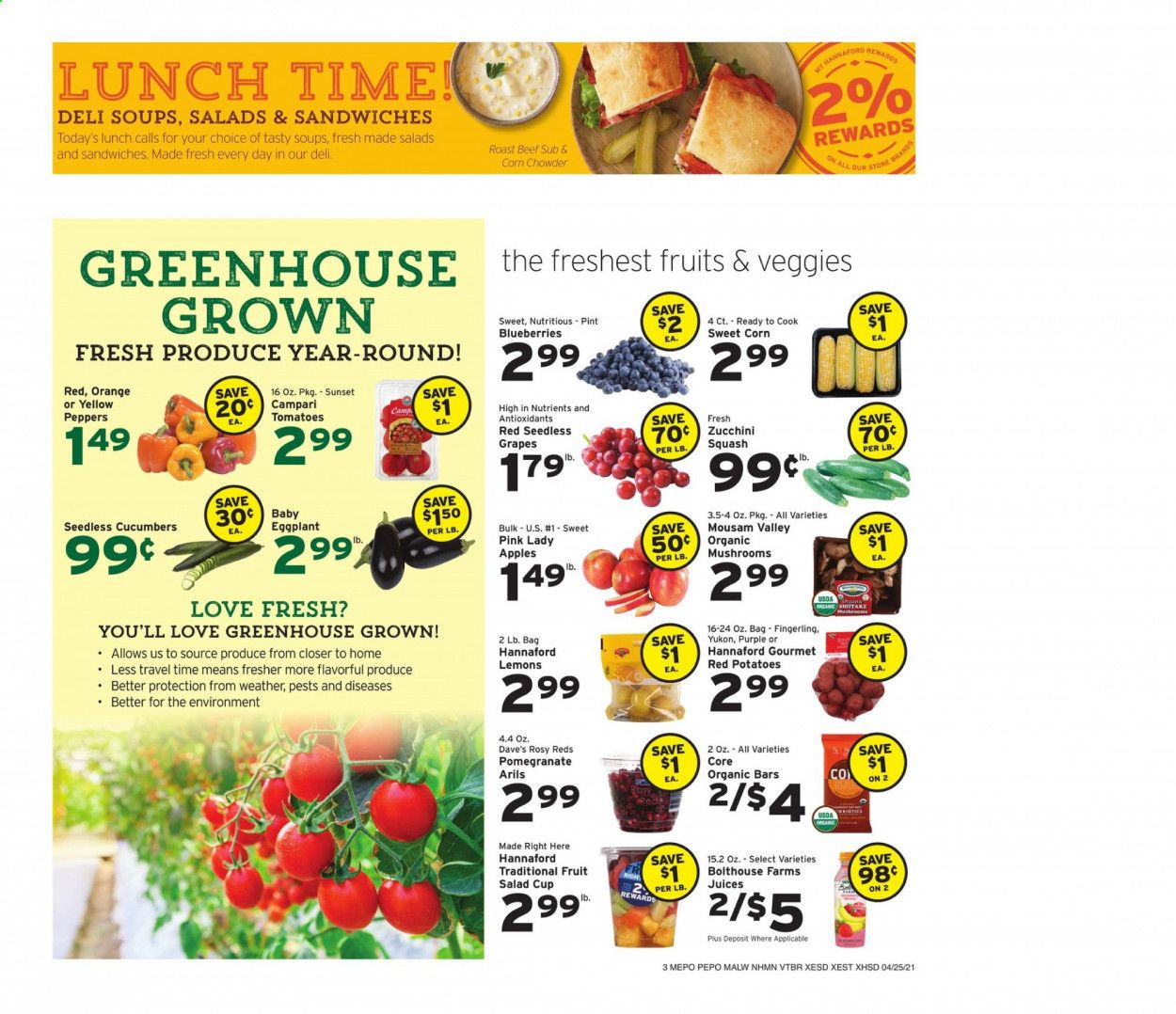 Hannaford (MA) Weekly Ad Flyer April 25 to May 1