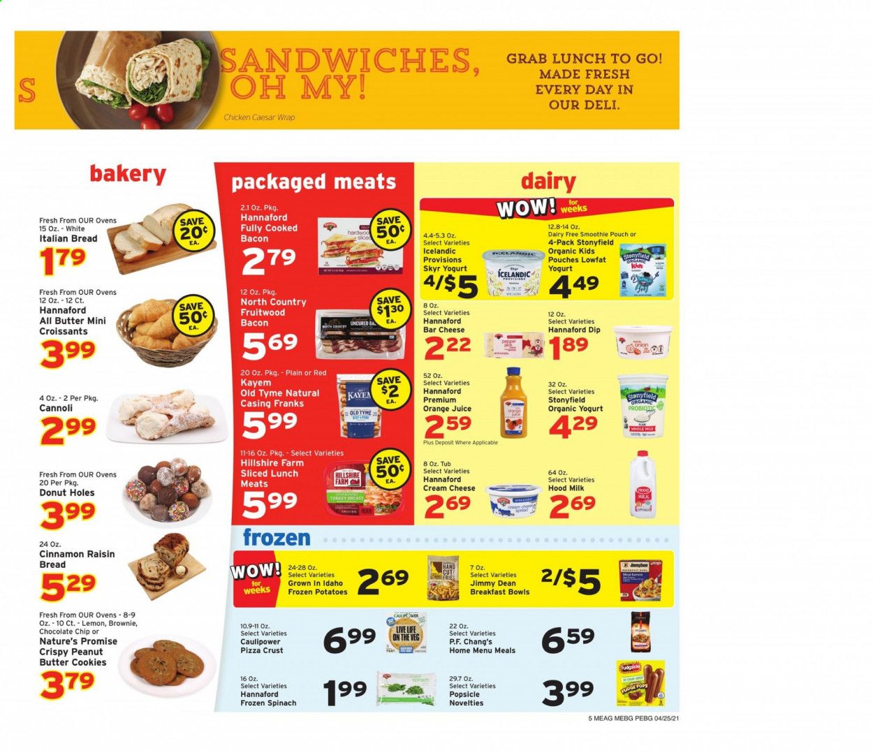 Hannaford (ME) Weekly Ad Flyer April 25 to May 1