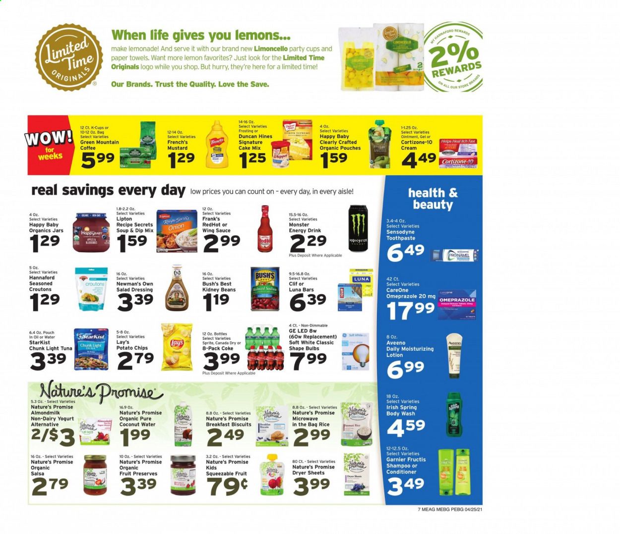Hannaford (ME) Weekly Ad Flyer April 25 to May 1