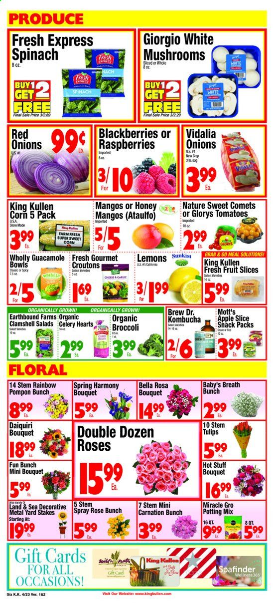 King Kullen Weekly Ad Flyer April 23 to April 29