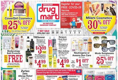 Discount Drug Mart (OH) Weekly Ad Flyer April 28 to May 4