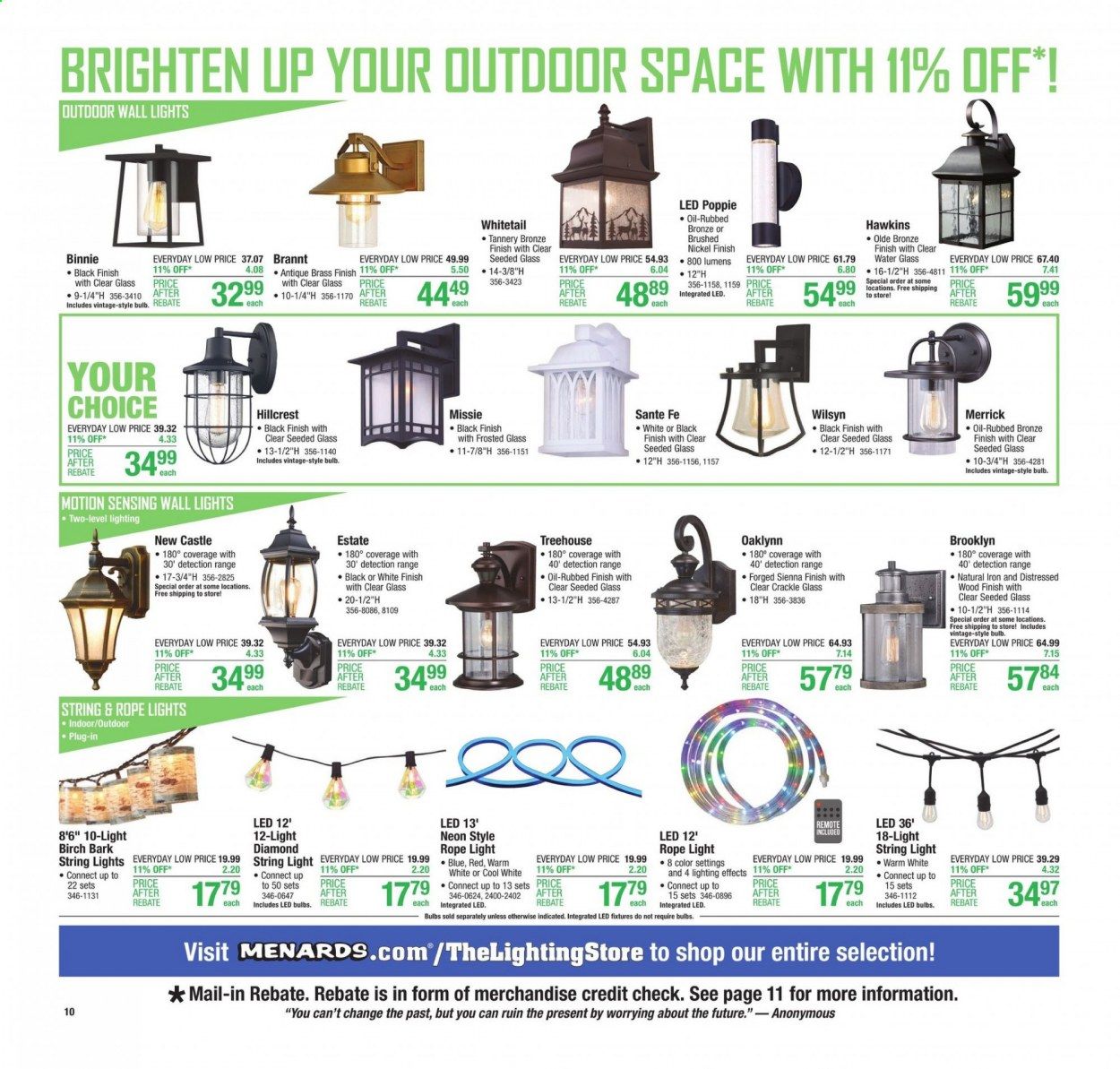 Menards Weekly Ad Flyer April 25 to May 1