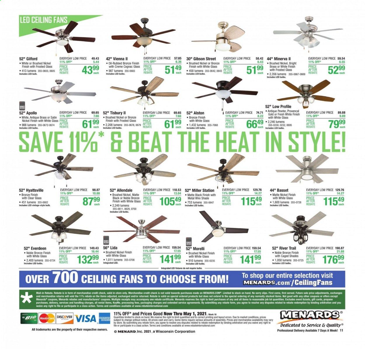 Menards Weekly Ad Flyer April 25 to May 1