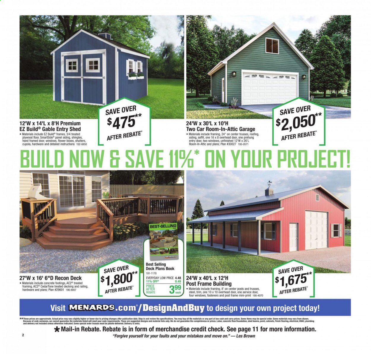 Menards Weekly Ad Flyer April 25 to May 1