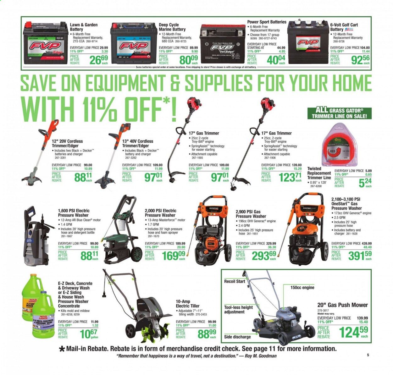 Menards Weekly Ad Flyer April 25 to May 1