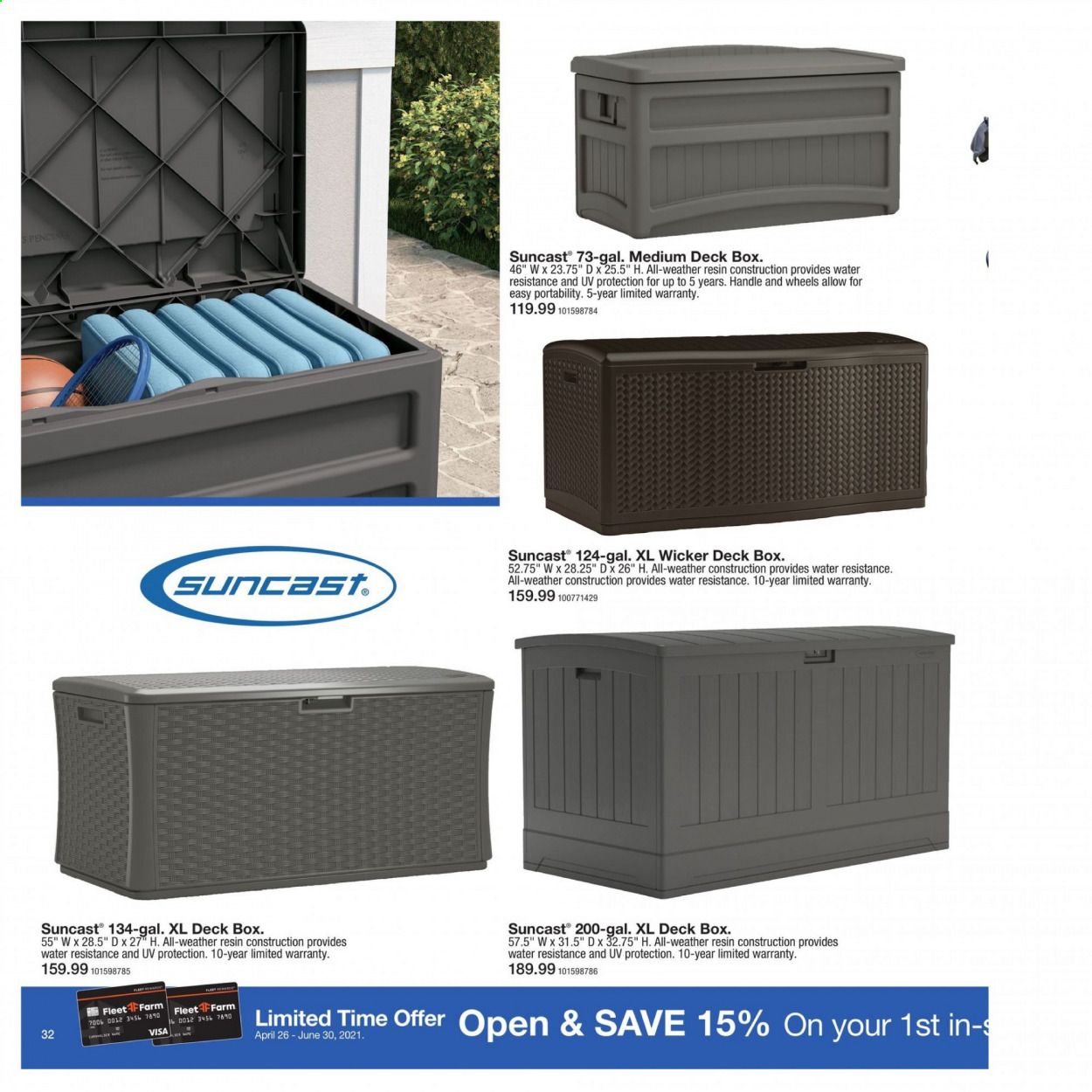 Fleet Farm Weekly Ad Flyer April 23 to June 10