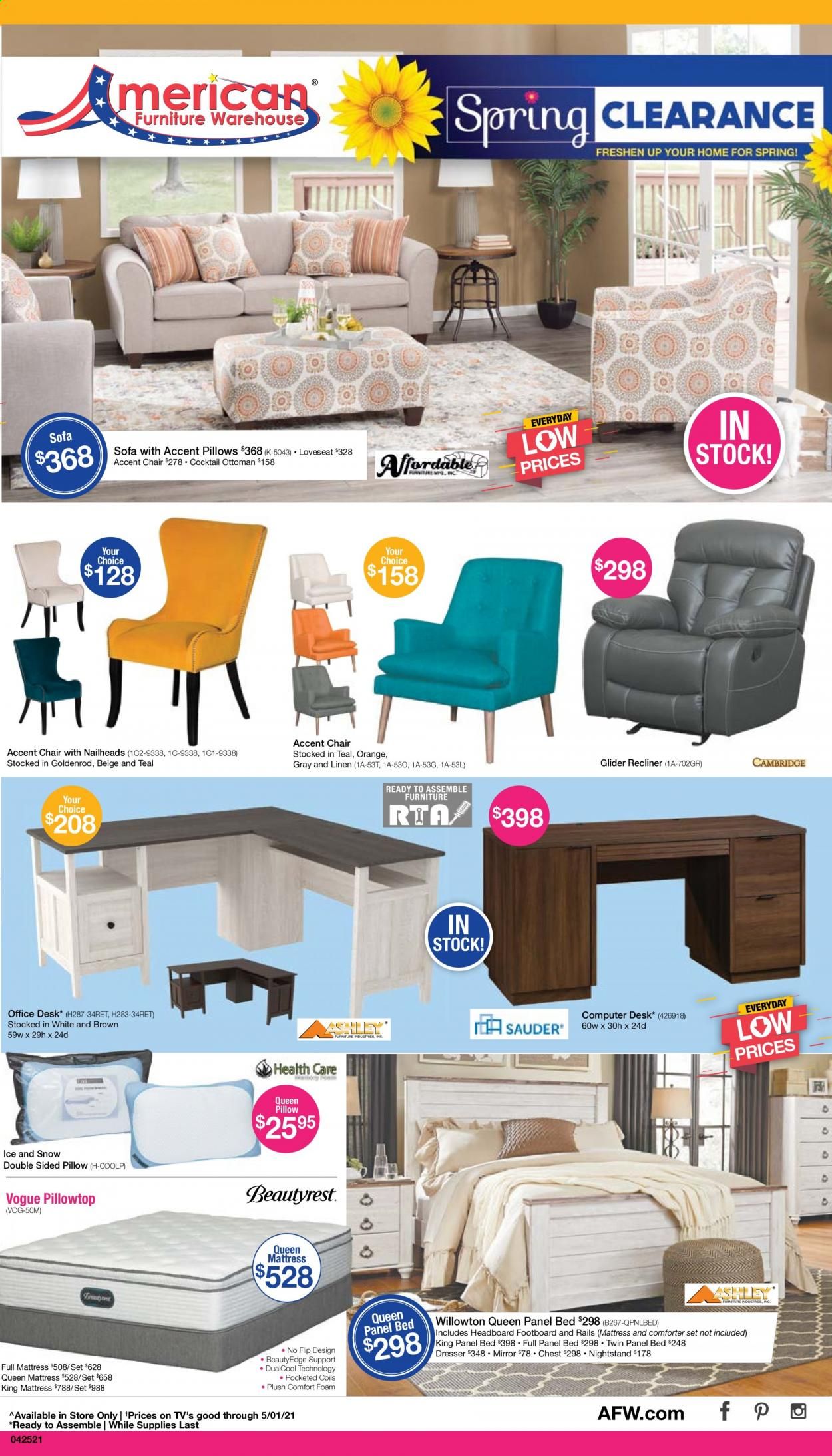 American Furniture Warehouse Weekly Ad Flyer April 25 to May 1