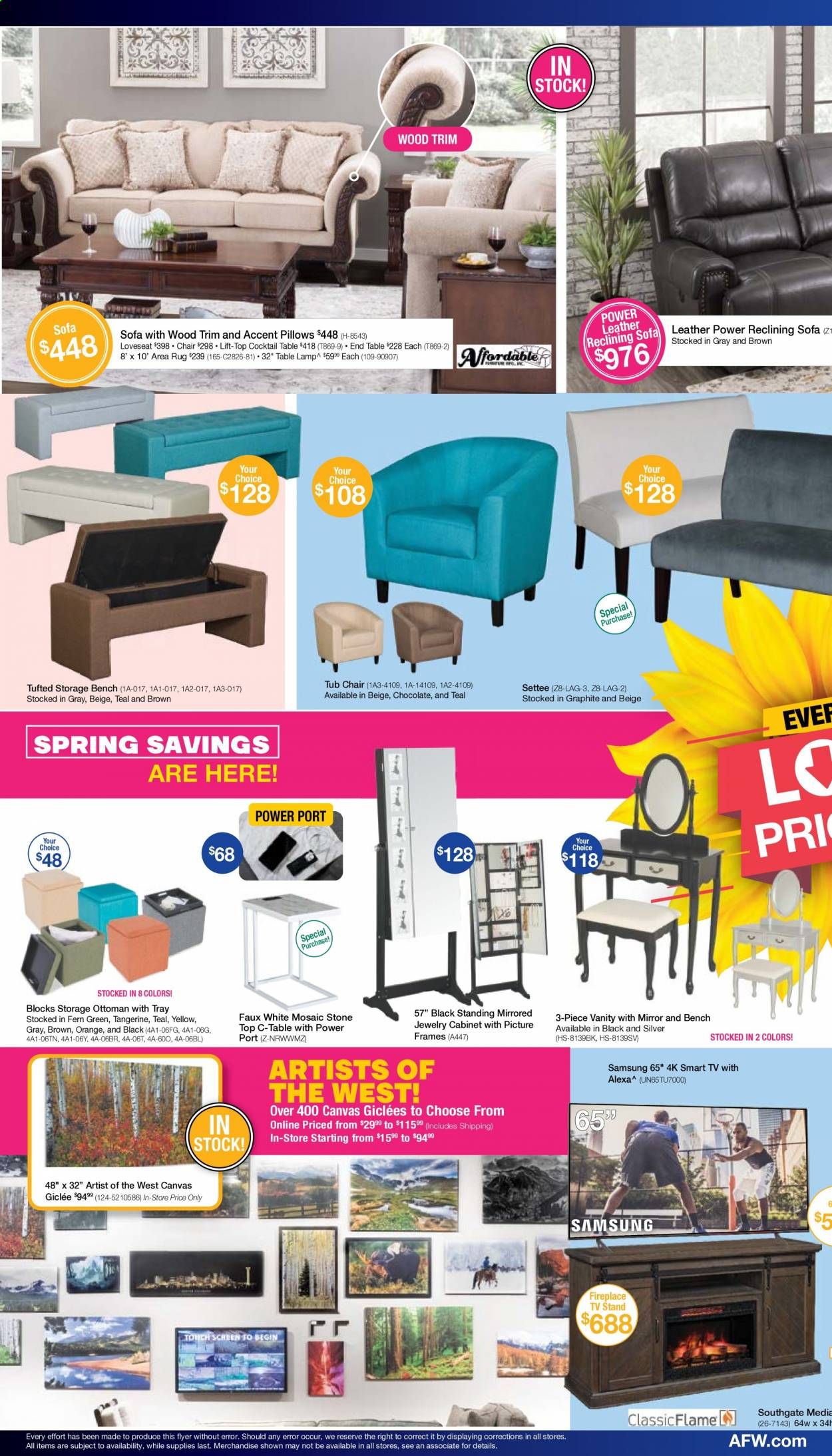 American Furniture Warehouse Weekly Ad Flyer April 25 to May 1