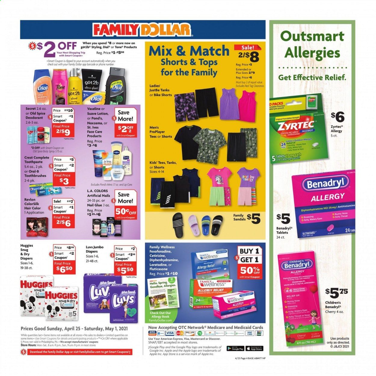 Family Dollar Weekly Ad Flyer April 25 to May 1