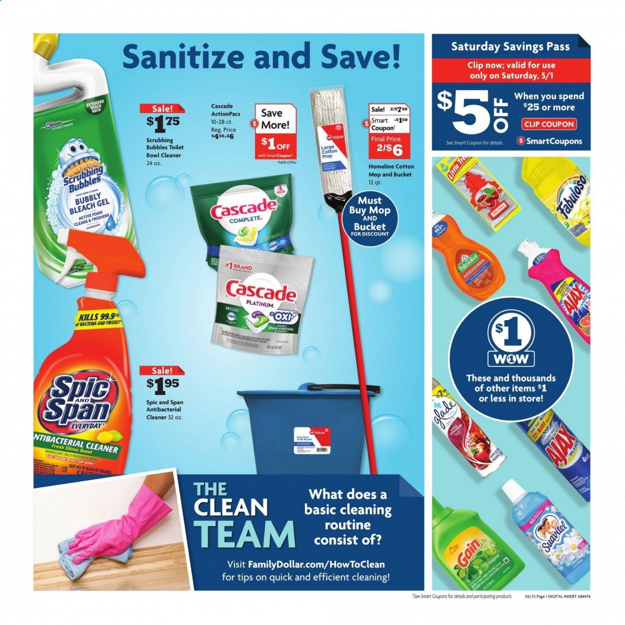 Family Dollar Weekly Ad Flyer April 25 to May 1