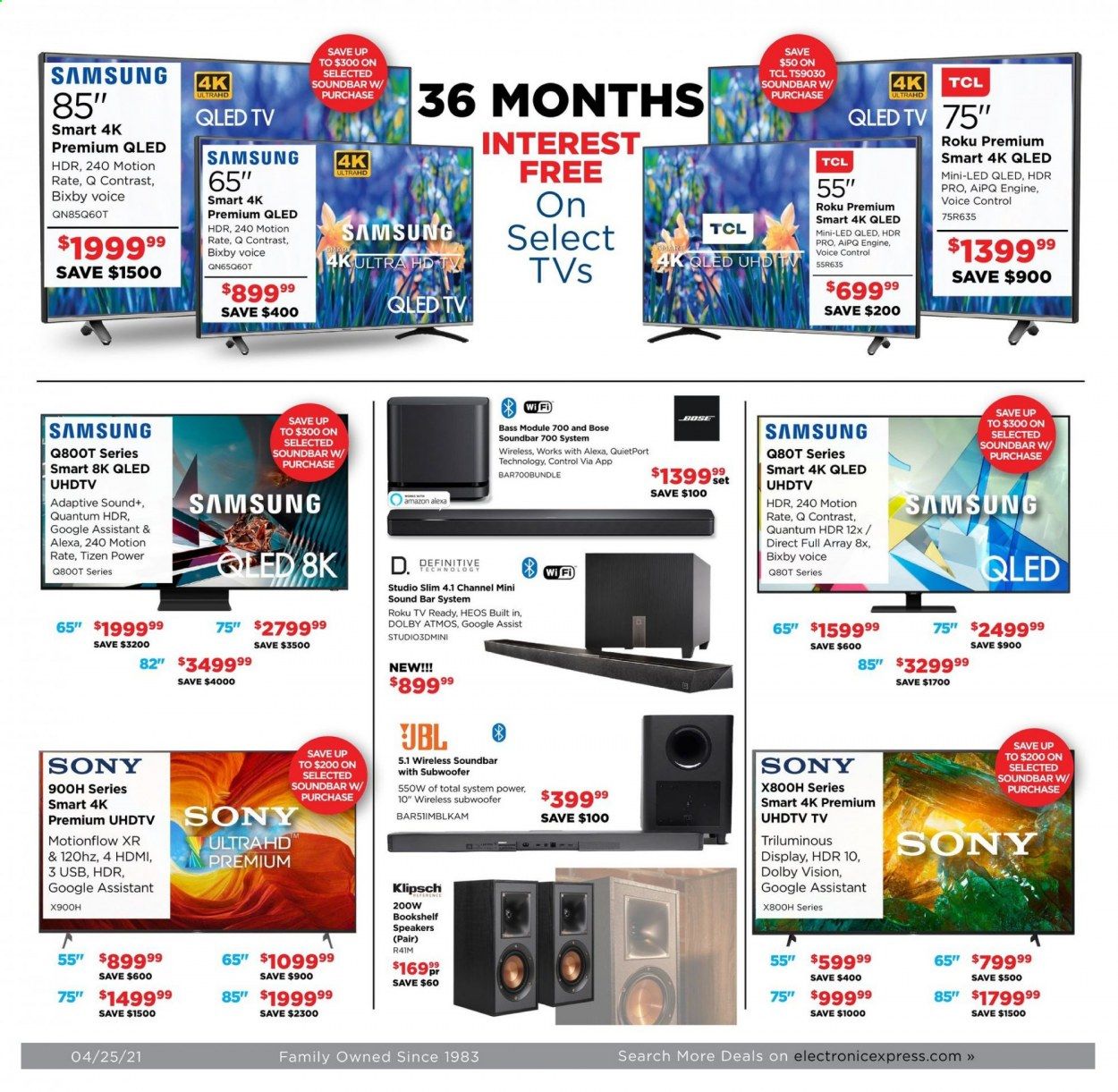 Electronic Express Weekly Ad Flyer April 25 to May 1