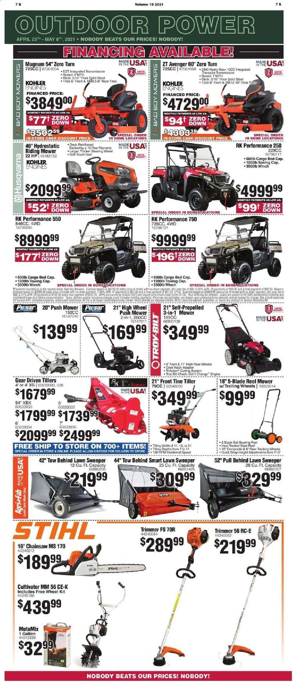Rural King Weekly Ad Flyer April 25 to May 8