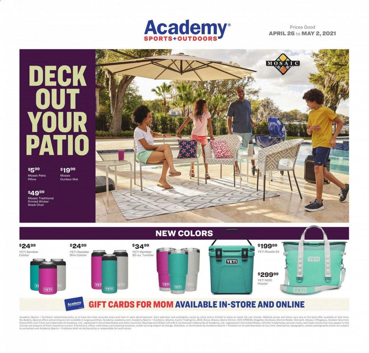 Academy Sports Weekly Ad Flyer April 26 to May 2