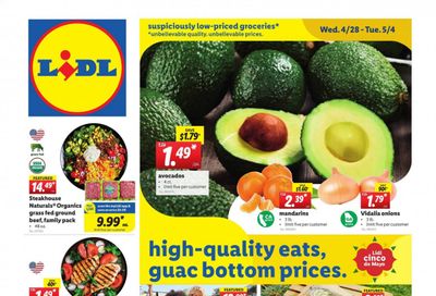 Lidl Weekly Ad Flyer April 28 to May 4