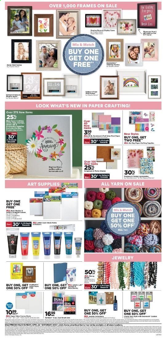 Michaels Weekly Ad Flyer April 25 to May 1