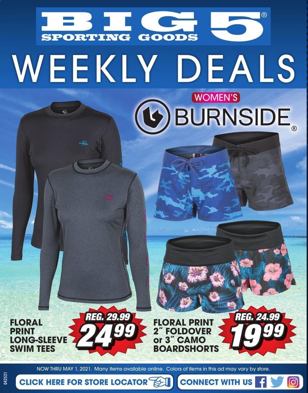 Big 5 Weekly Ad Flyer April 25 to May 1