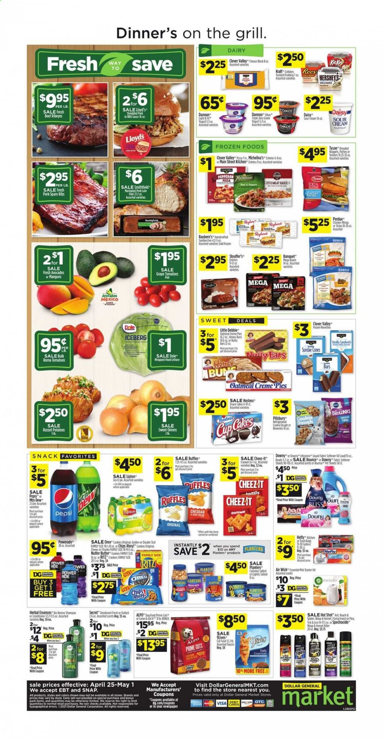 Dollar General (IN, OH) Weekly Ad Flyer April 25 to May 1