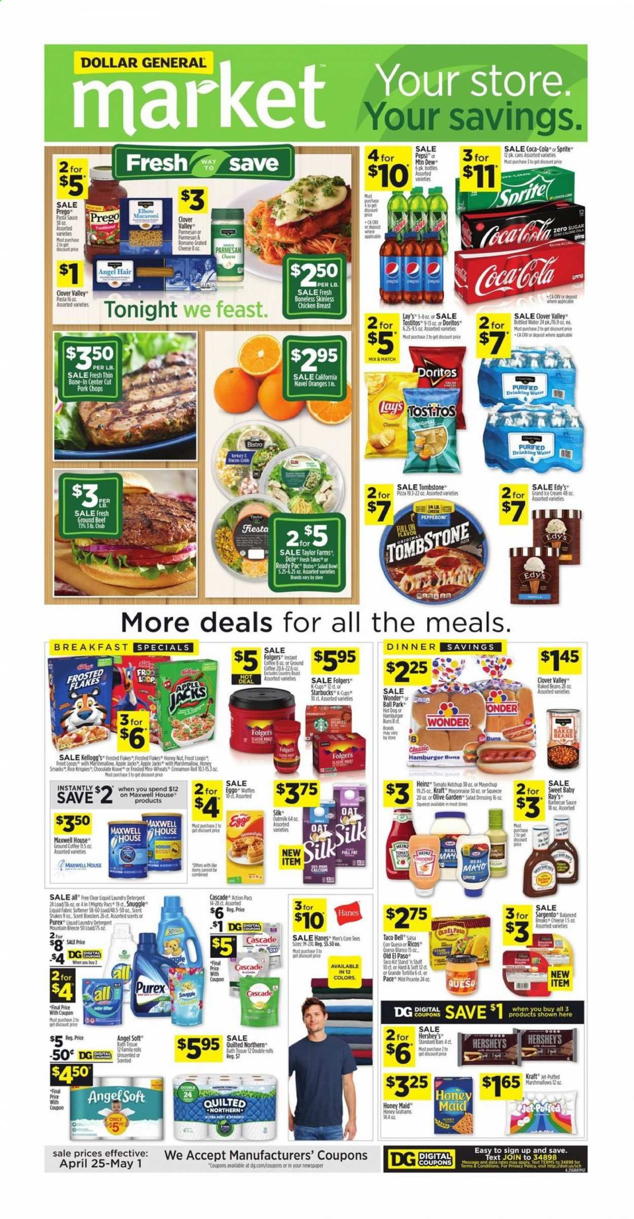 Dollar General (AL, GA, KY, LA, TN) Weekly Ad Flyer April 25 to May 1