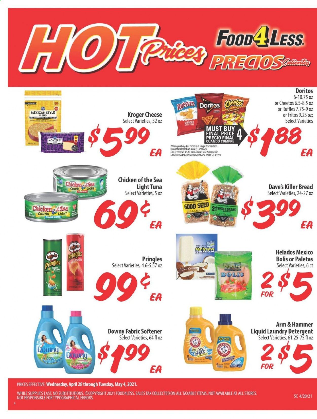 Food 4 Less (CA) Weekly Ad Flyer April 28 to May 4