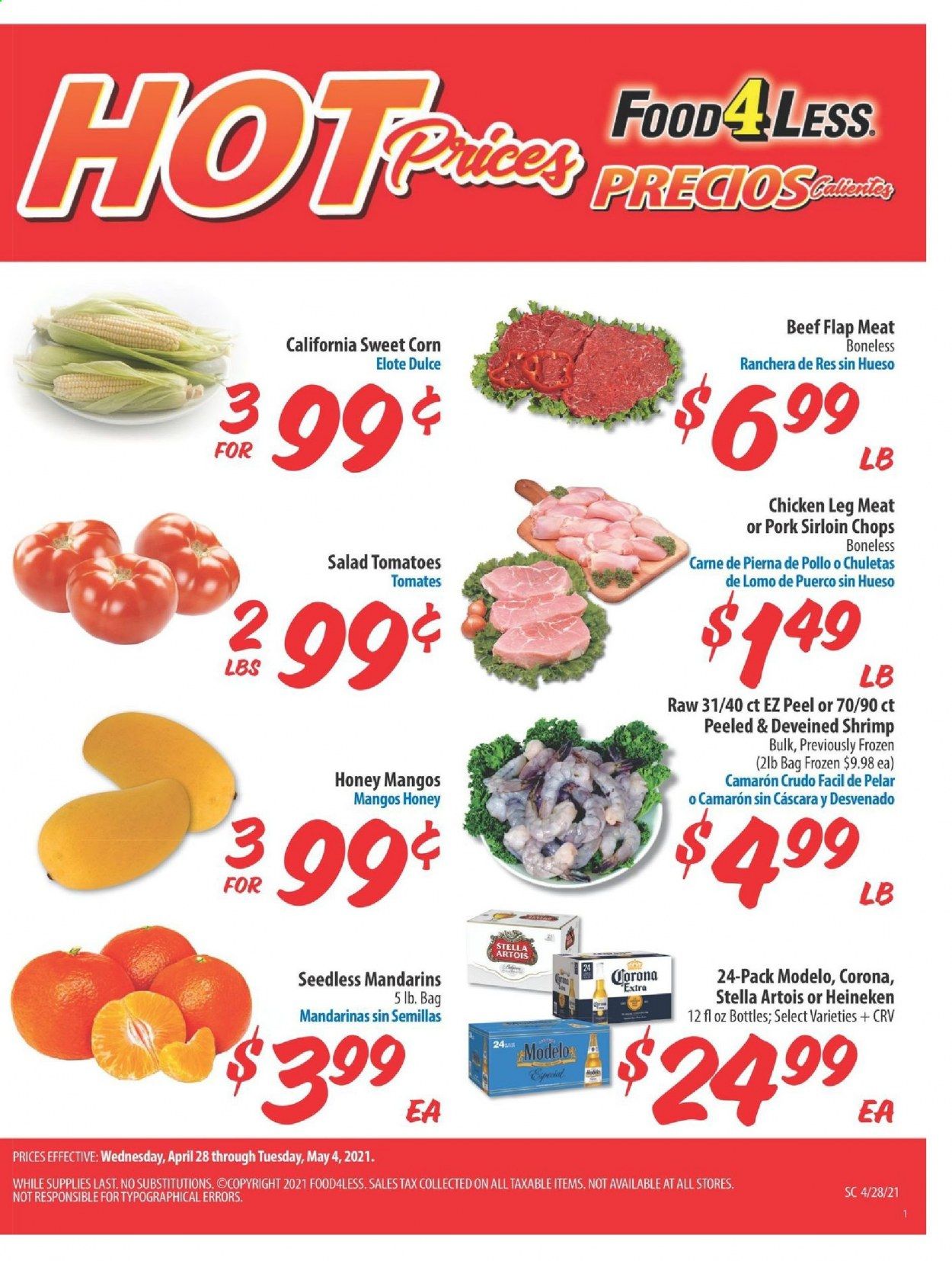 Food 4 Less (CA) Weekly Ad Flyer April 28 to May 4
