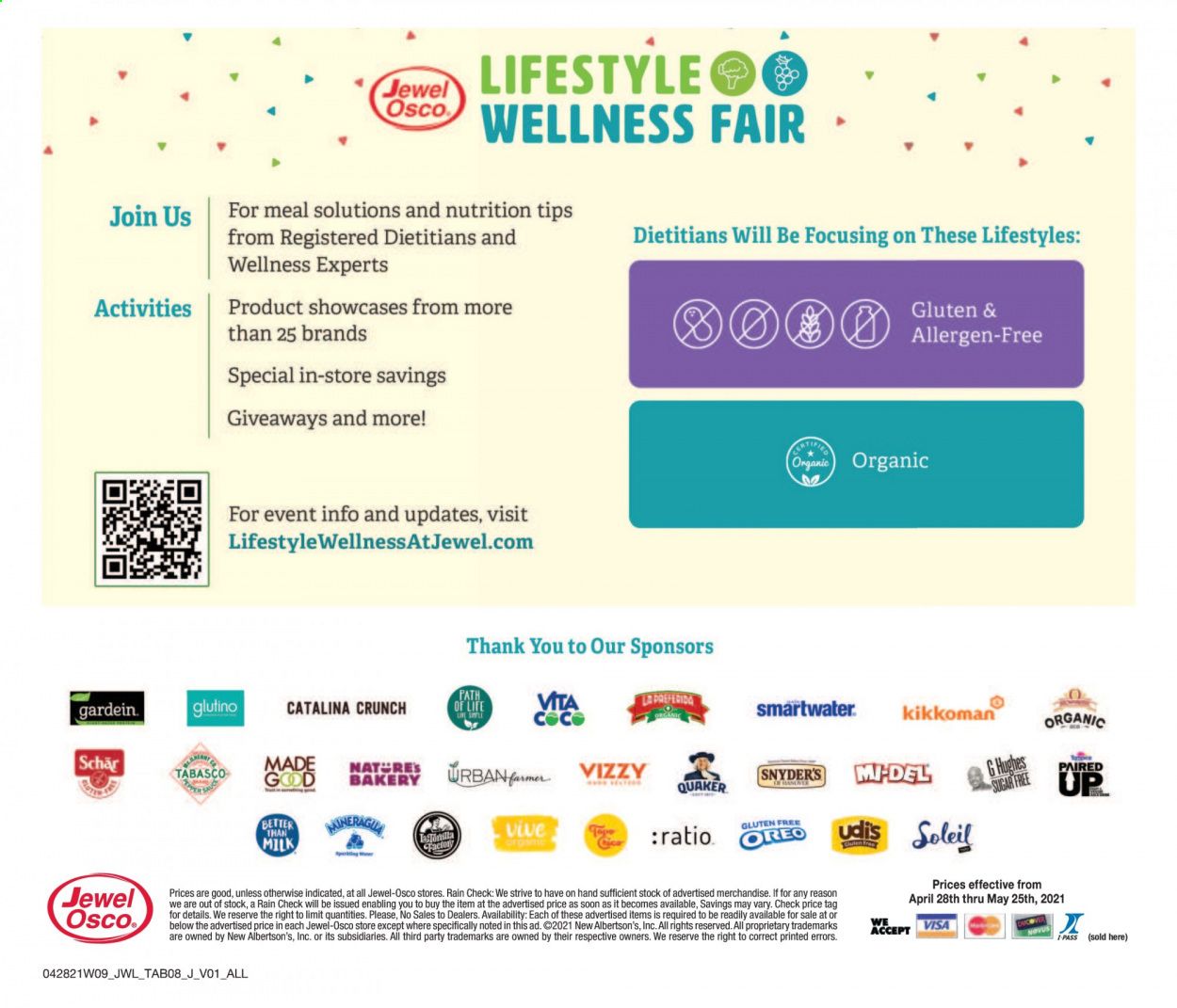 Jewel Osco Weekly Ad Flyer April 28 to May 25