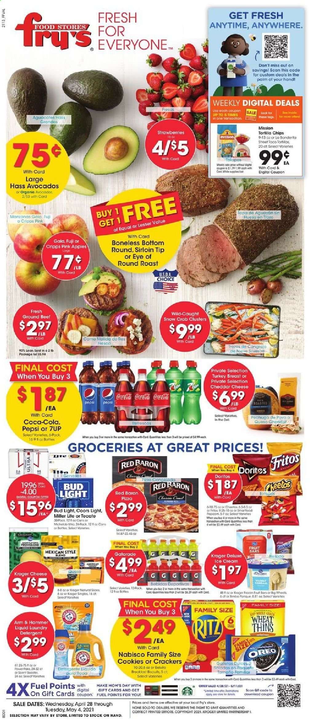 Fry’s (AZ) Weekly Ad Flyer April 28 to May 4