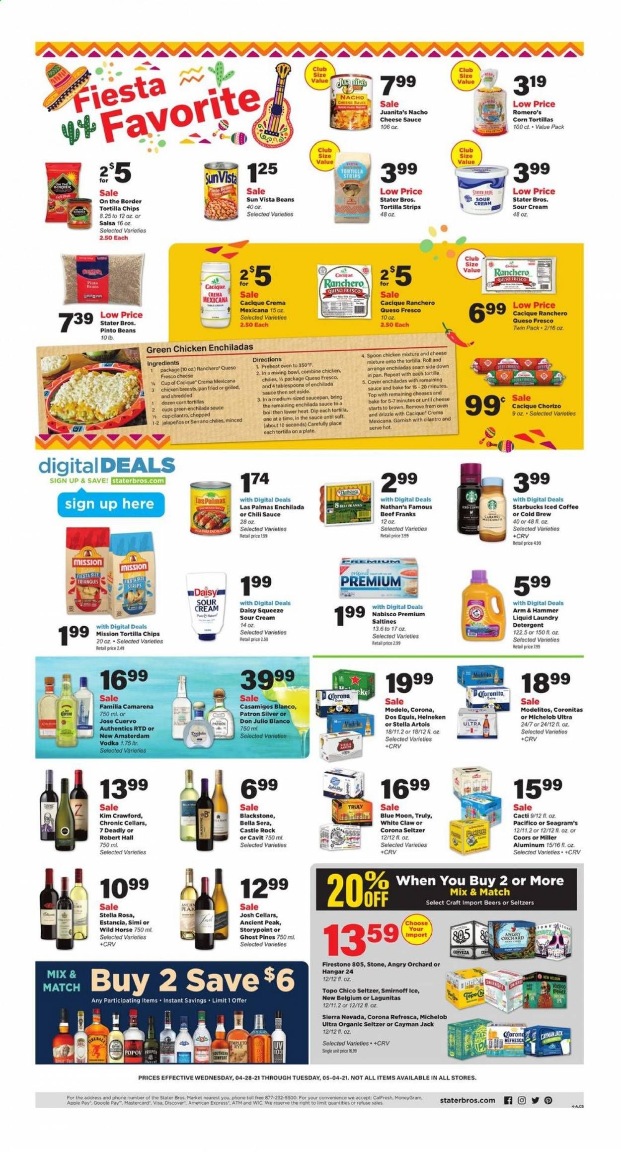 Stater Bros. Weekly Ad Flyer April 28 to May 4