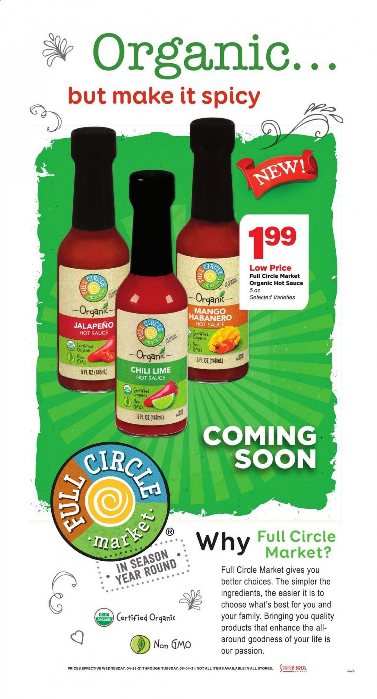 Stater Bros. Weekly Ad Flyer April 28 to May 4