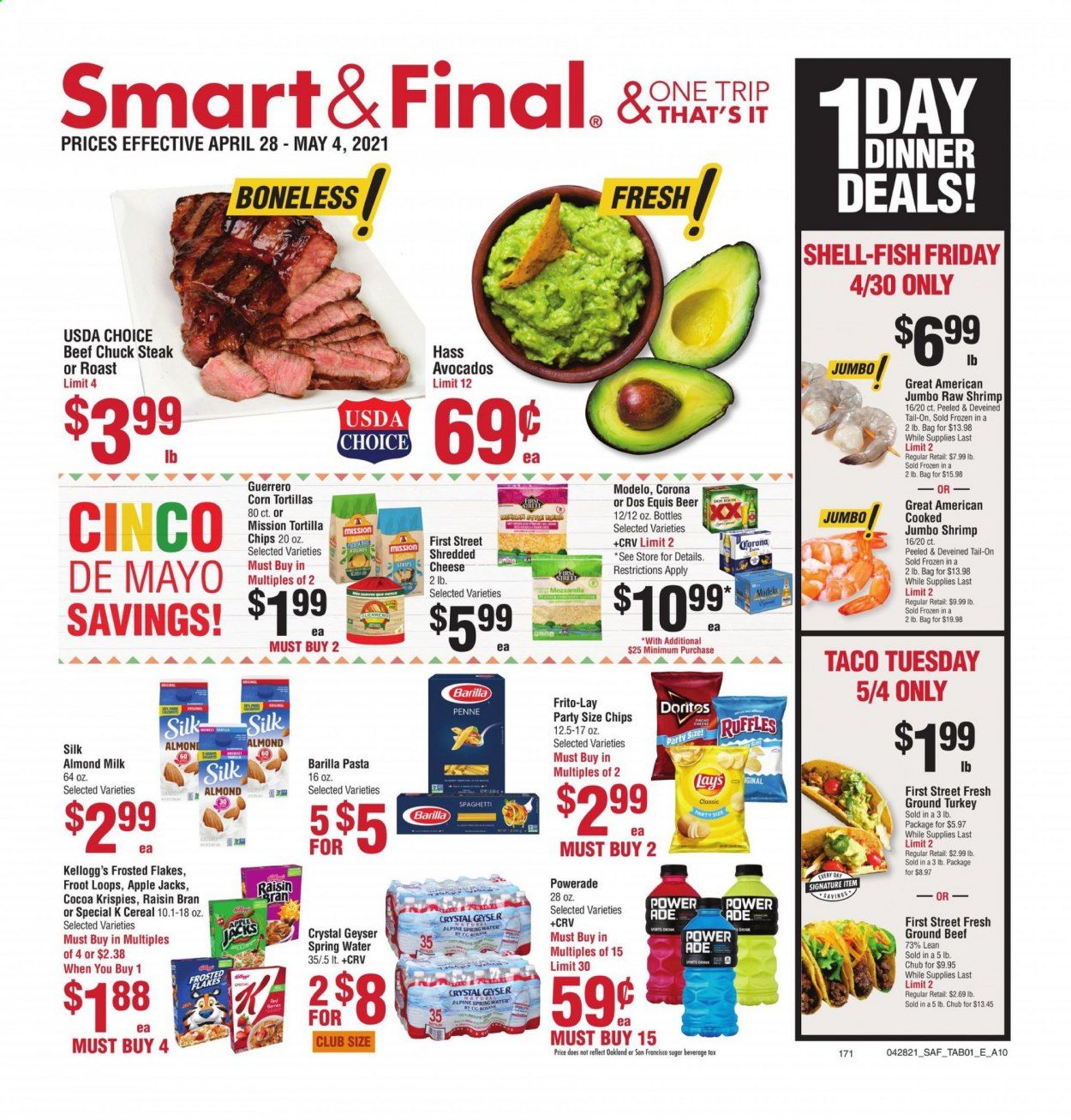 Smart & Final (AZ, CA, NV) Weekly Ad Flyer April 28 to May 4