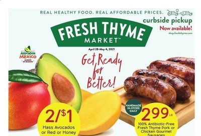 Fresh Thyme Weekly Ad Flyer April 28 to May 4