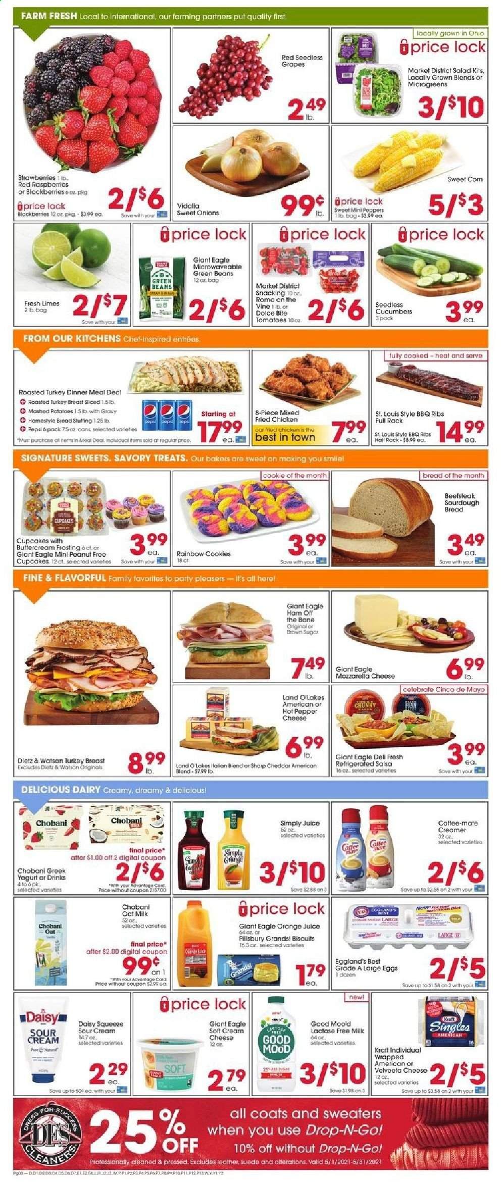 Giant Eagle (IN, MD, OH, PA, WV) Weekly Ad Flyer April 29 to May 5