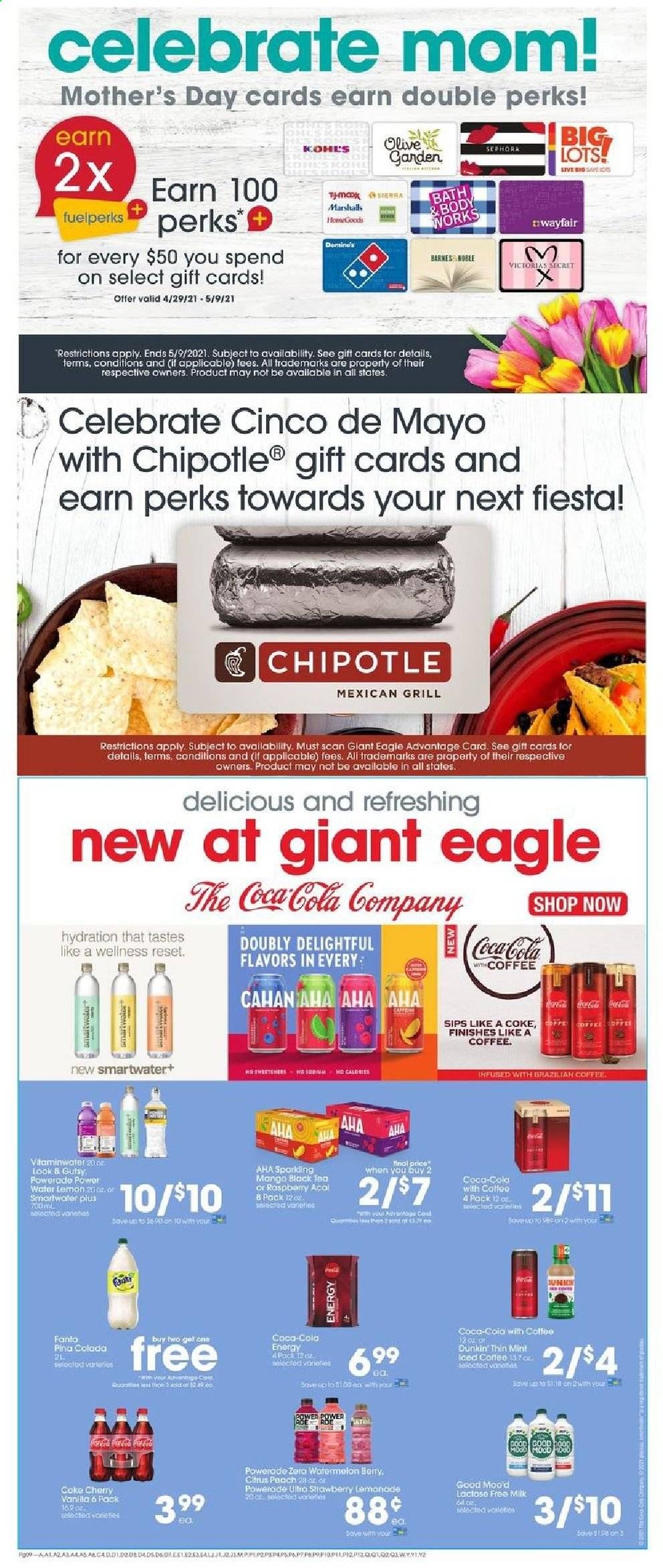 Giant Eagle (IN, MD, OH, PA, WV) Weekly Ad Flyer April 29 to May 5