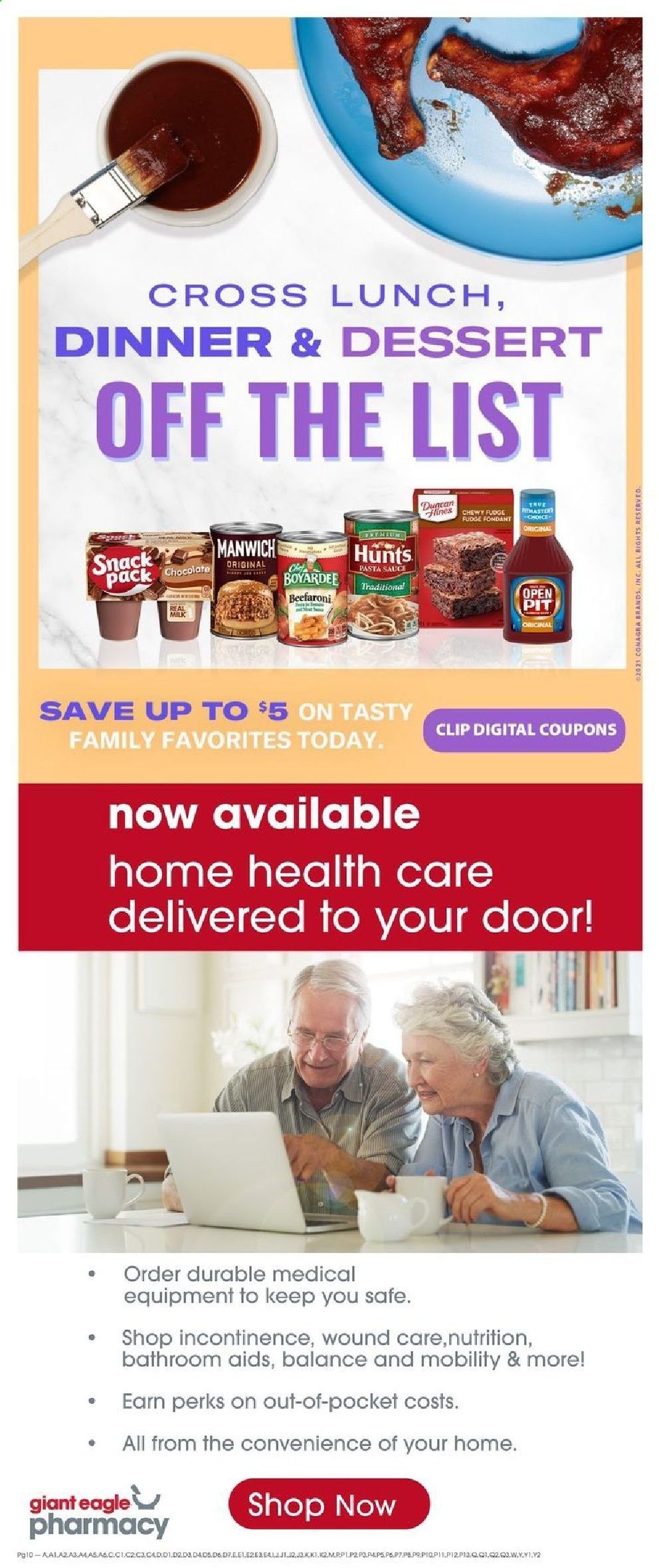 Giant Eagle (IN, MD, OH, PA, WV) Weekly Ad Flyer April 29 to May 5