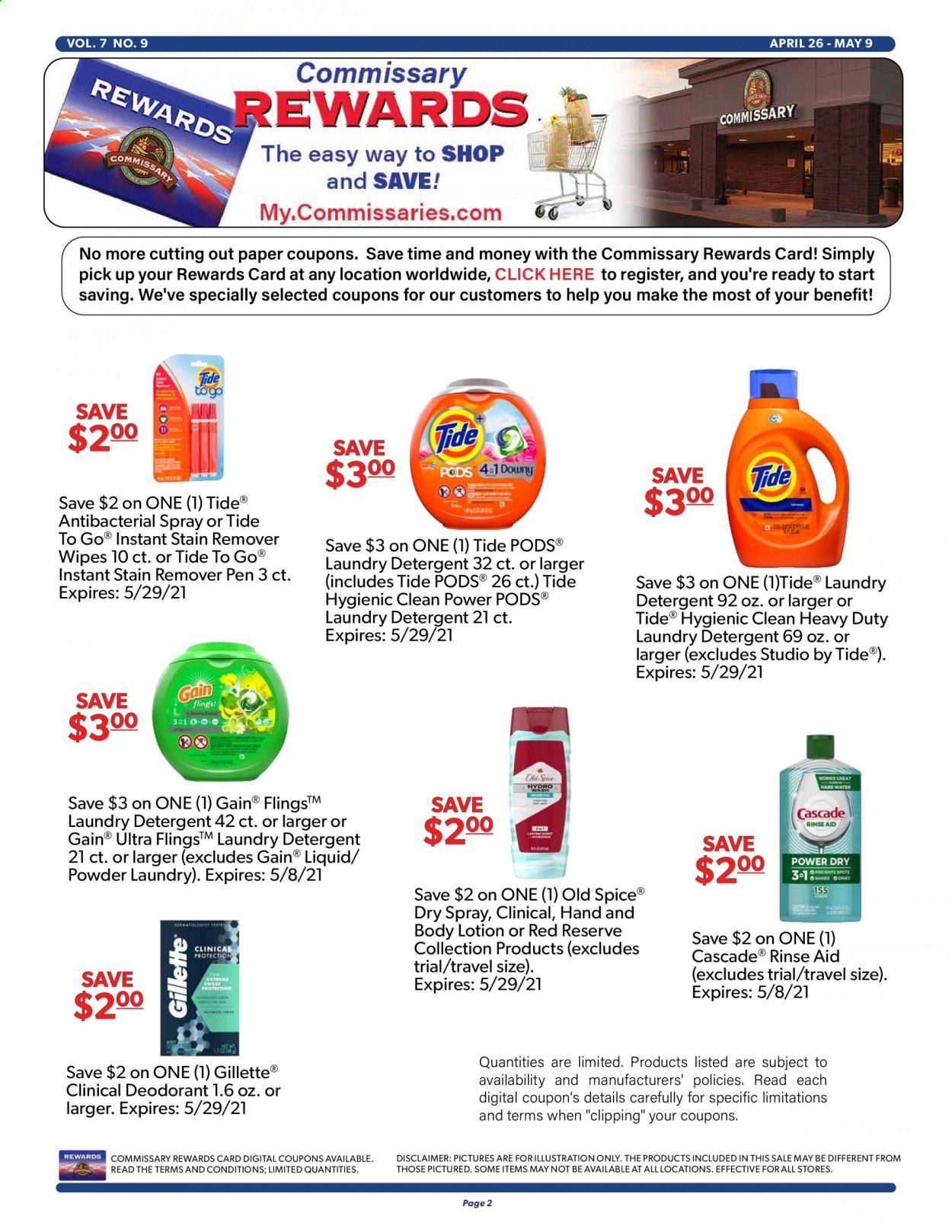 Commissary Weekly Ad Flyer April 26 to May 9