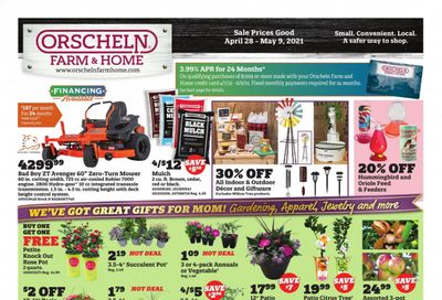 Orscheln Farm and Home Weekly Ad Flyer April 28 to May 9