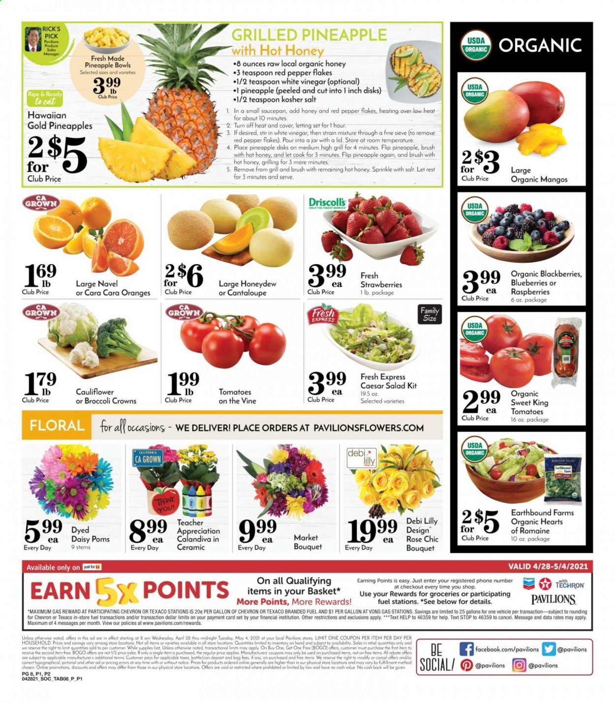 Pavilions (CA) Weekly Ad Flyer April 26 to May 4