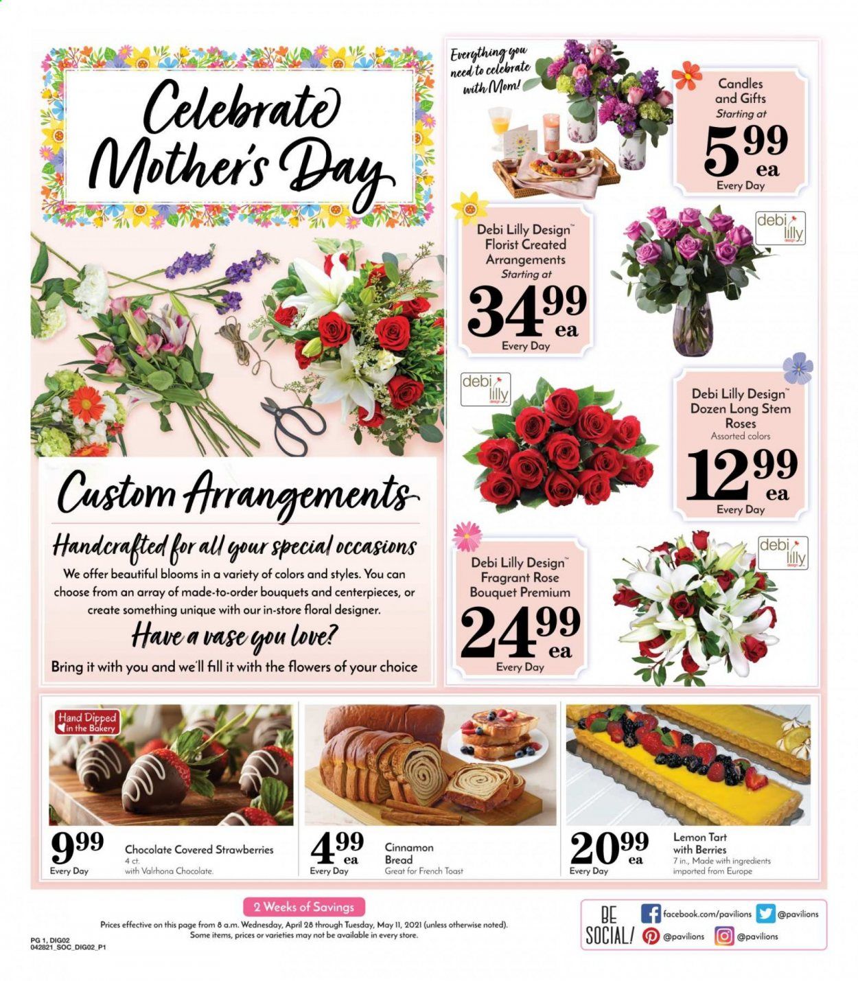 Pavilions (CA) Weekly Ad Flyer April 26 to May 4