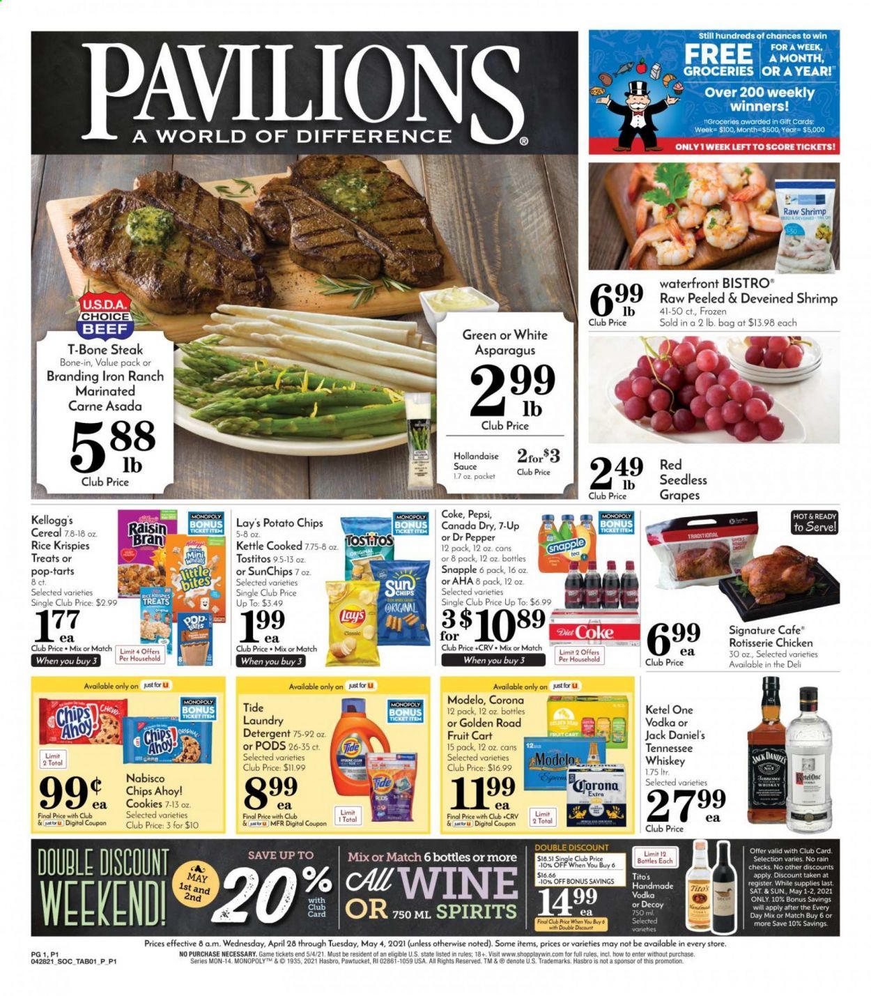Pavilions (CA) Weekly Ad Flyer April 26 to May 4