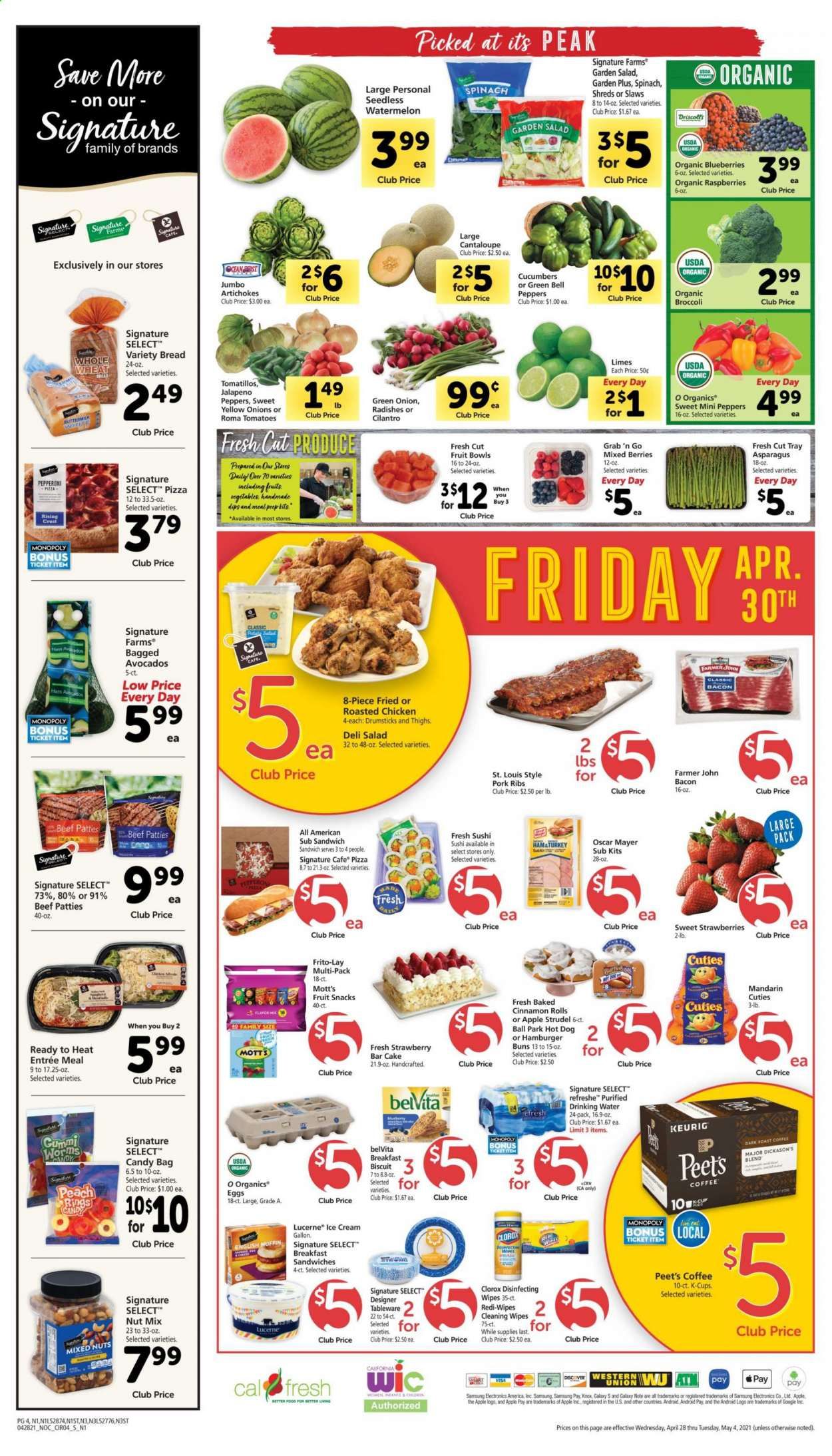 Safeway (AZ, CA, CO, HI, MD, NE, OR, VA, WA) Weekly Ad Flyer April 28 to May 4