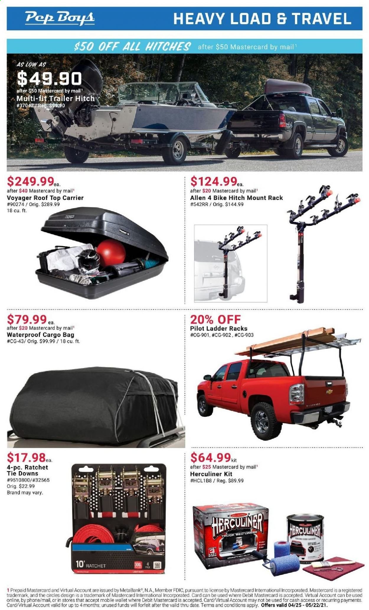Pep Boys Weekly Ad Flyer April 25 to May 22