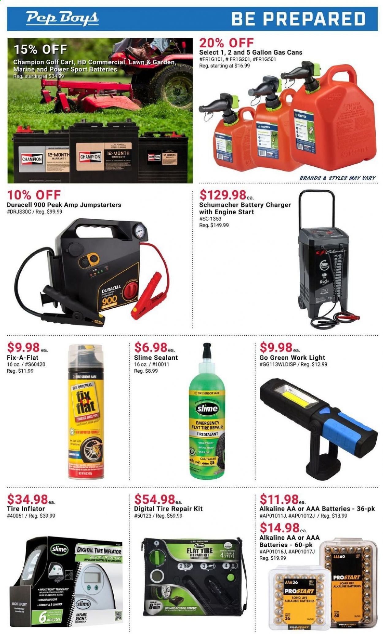 Pep Boys Weekly Ad Flyer April 25 to May 22