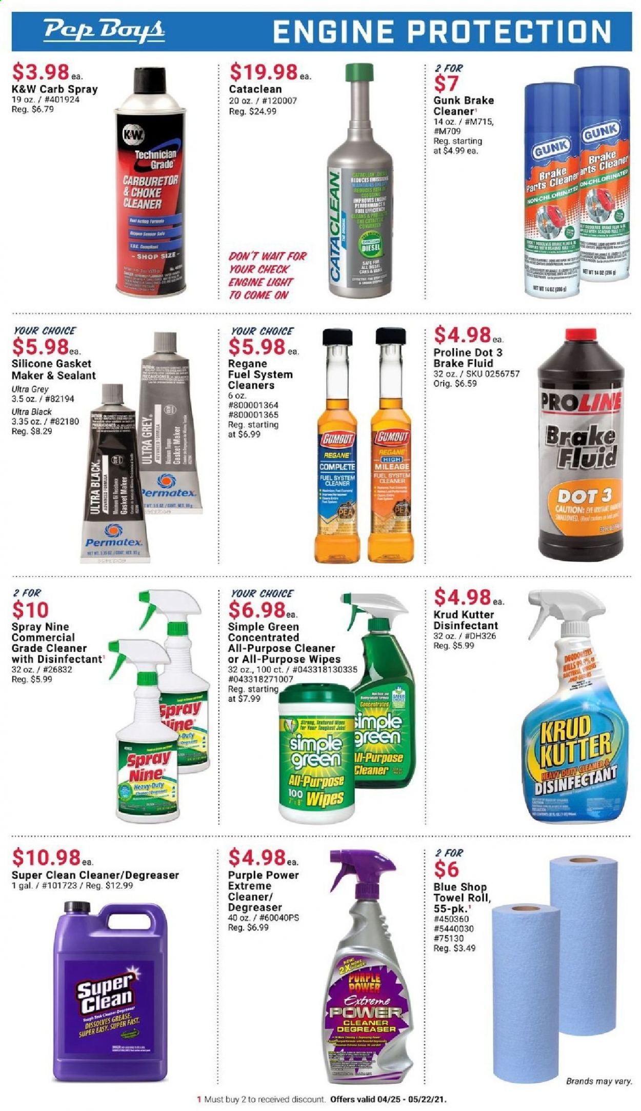 Pep Boys Weekly Ad Flyer April 25 to May 22