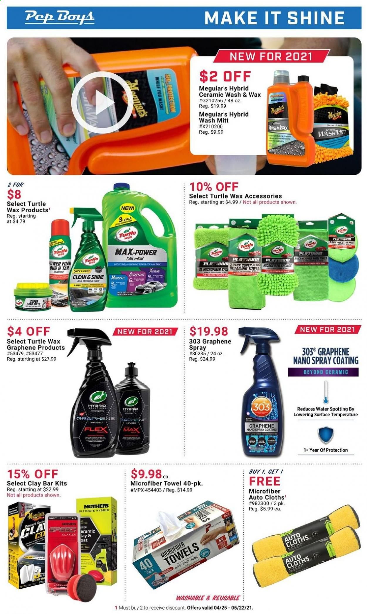 Pep Boys Weekly Ad Flyer April 25 to May 22